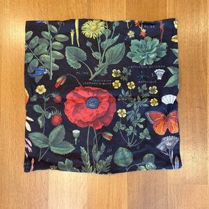 Pottery Barn Botanical Print pillow cover